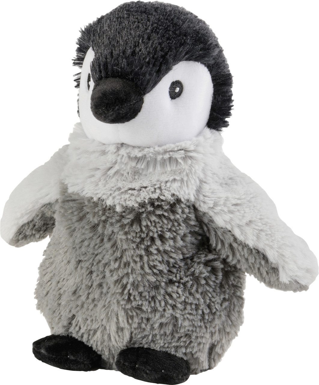 Warmies® Wärmekissen Warmies Minis Wärmekuscheltier Baby Pinguin grau