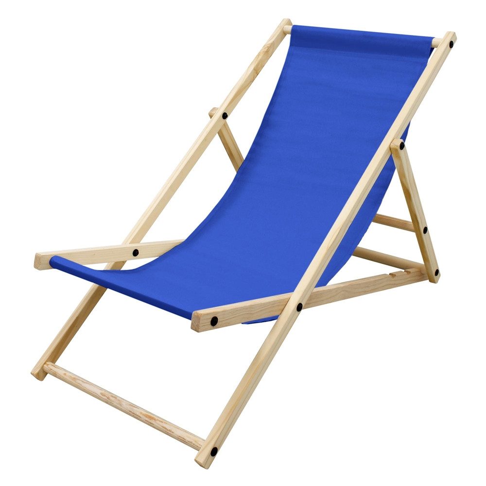 ECD Germany Gartenliege Holz Beachstuhl klappbarer günstig online kaufen