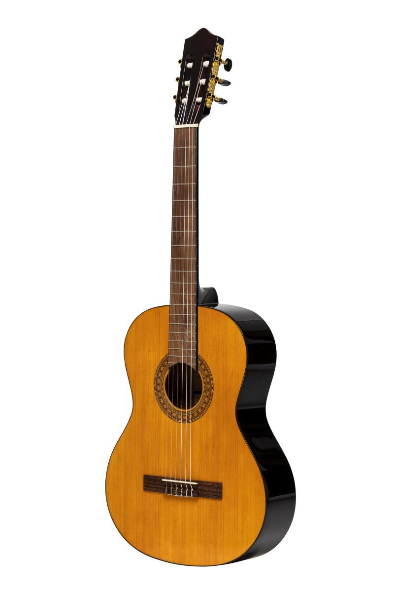 Stagg Konzertgitarre SCL60-NAT LH Klassische Gitarre mit Fichtendecke, Farbe Natur, Link...