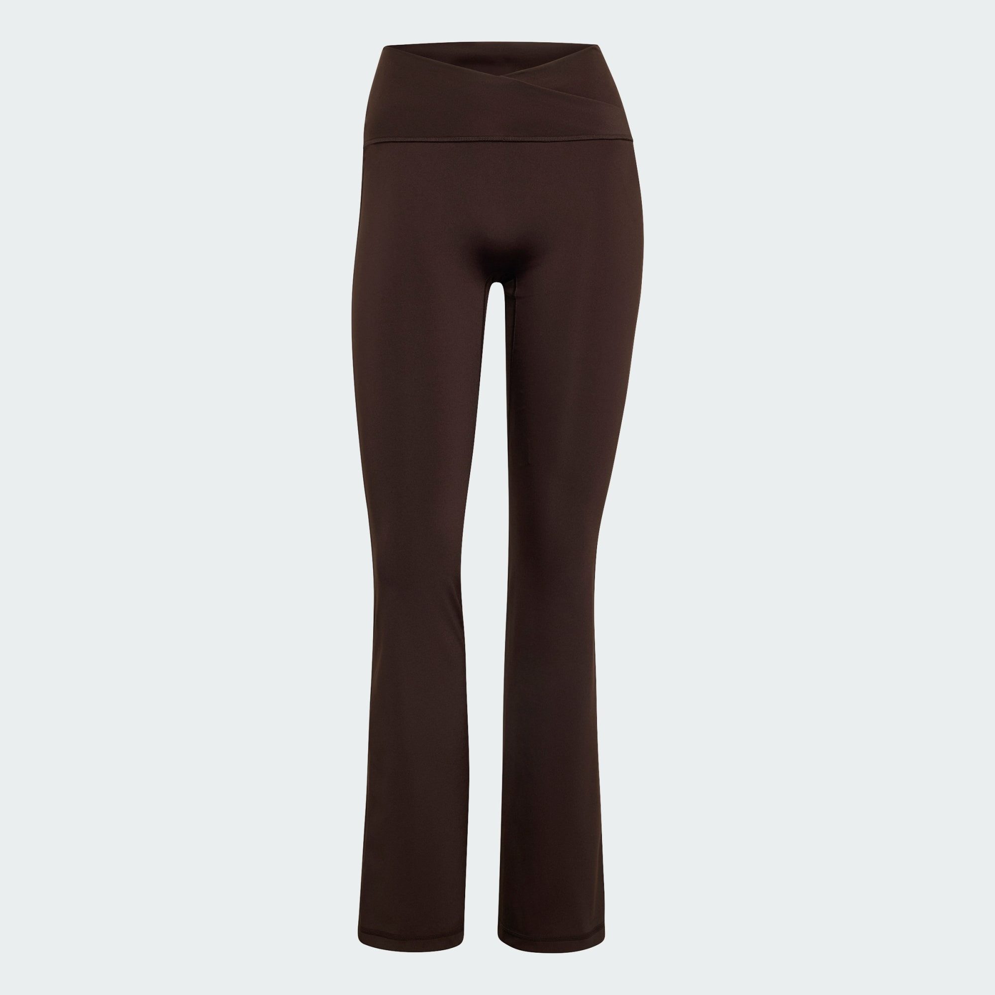 adidas Performance Leggings 3-STREIFEN STUDIO ALL ME FLARE X-OVER LEGGINGS (1-tlg)