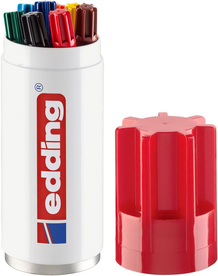 Thumbnail - edding Permanentmarker Permanentmarker edding 3000 nachfüllbar 1,5-3mm VE=8 Farben