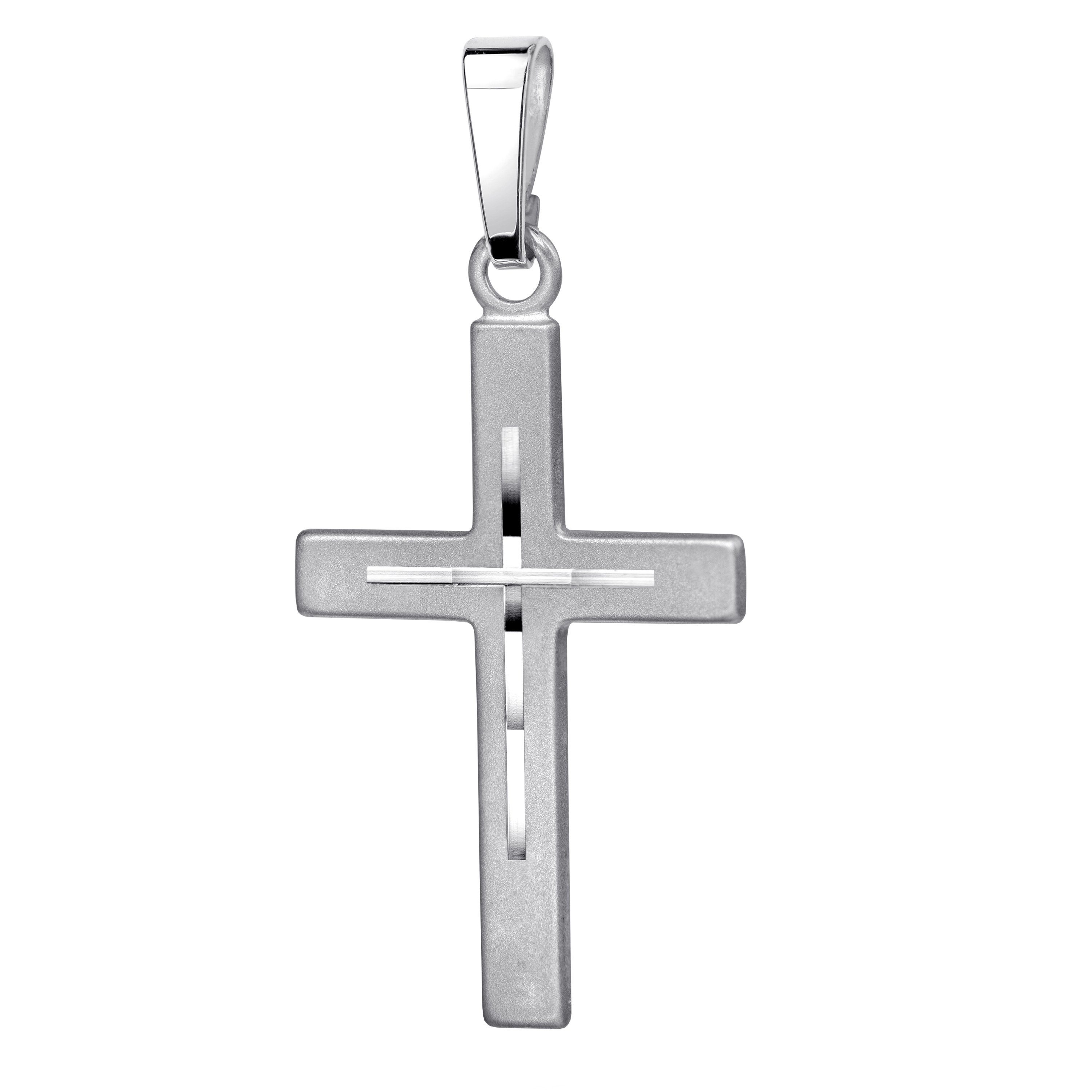 JEVELION Kreuzkette 925 Sterlingsilber Anhänger mit günstig online kaufen