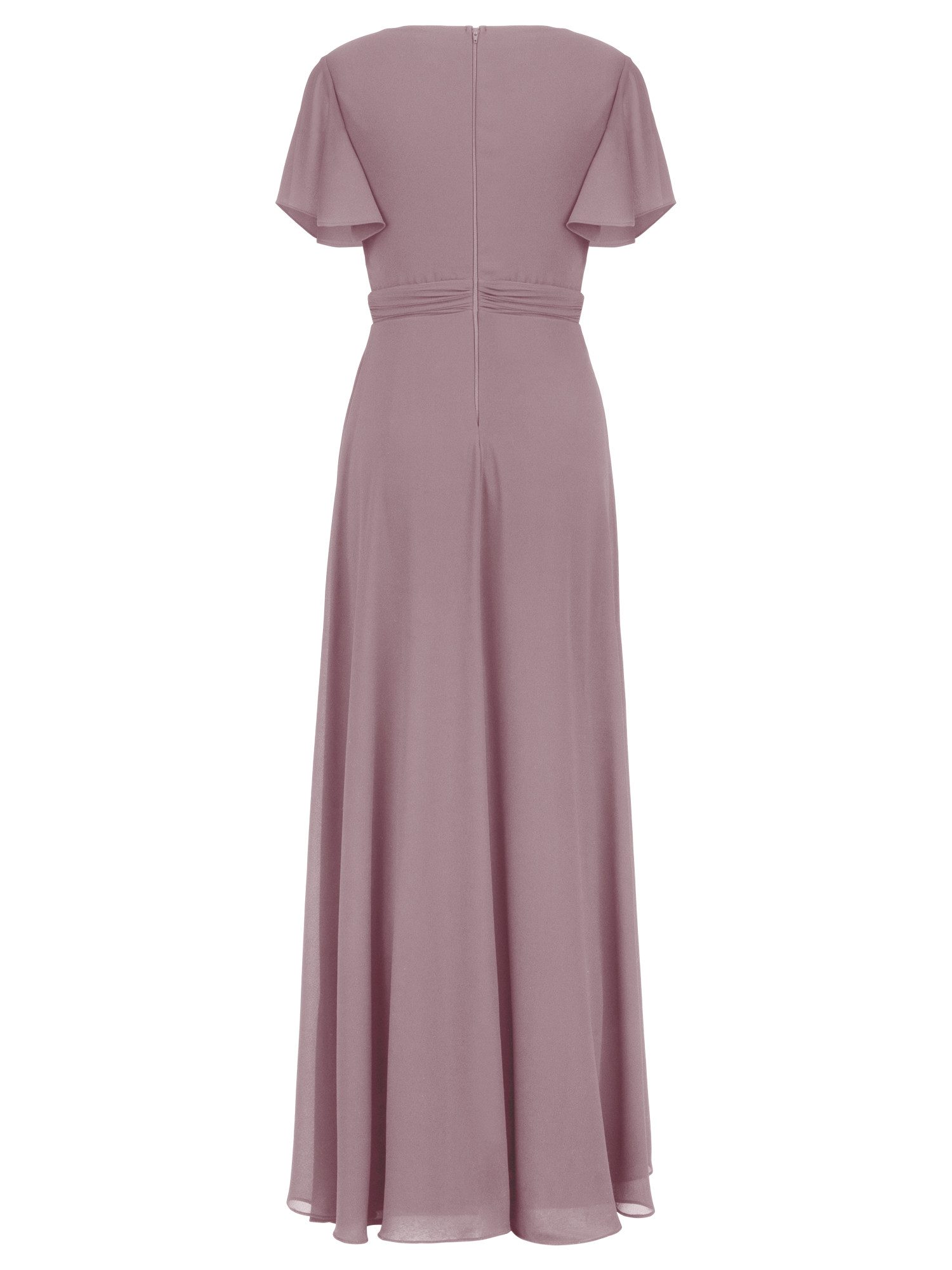 Apart Jumpsuit aus Chiffon mit Abendkleid Optik