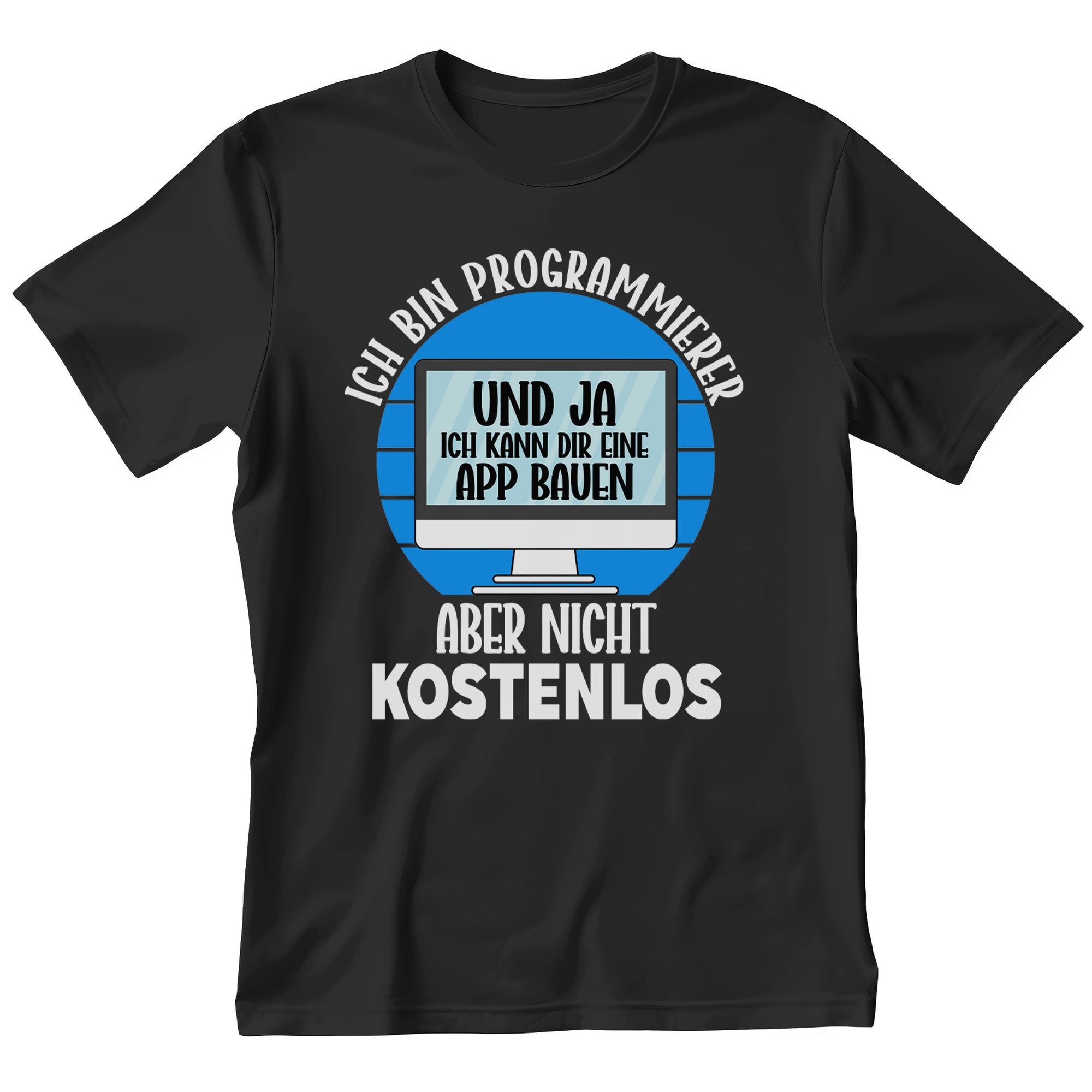 T-Shirt Programmierer Geschenk Männer Spruch Beruf Studium Abschluss