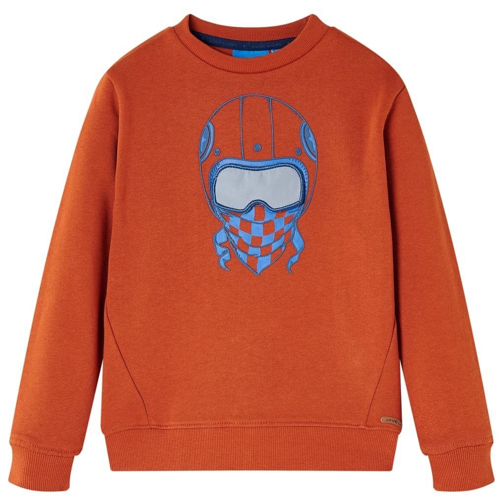 Sweatshirt Kinder-Sweatshirt Rostbraun 116