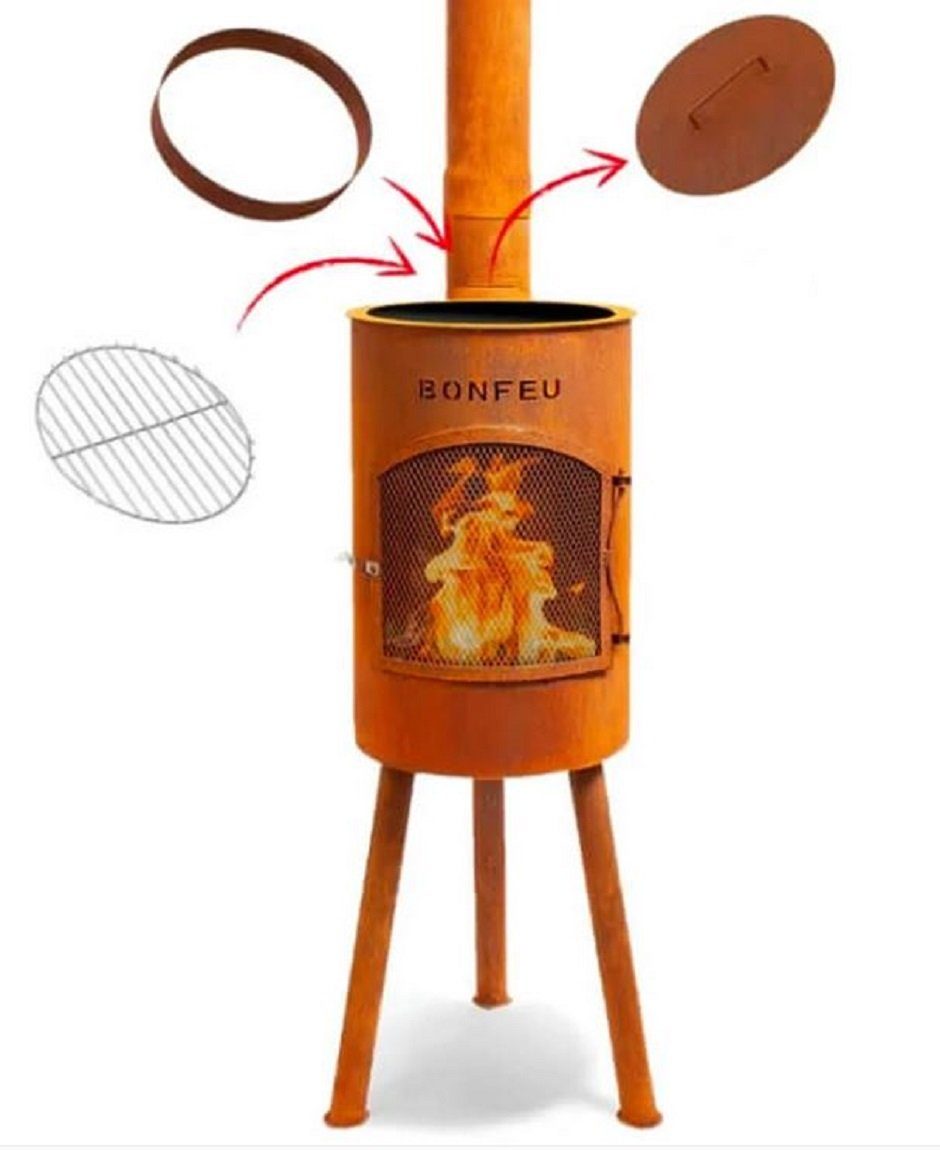 BonFeu Feuerkorb Bongiano SP Terrassenofen, steht günstig online kaufen