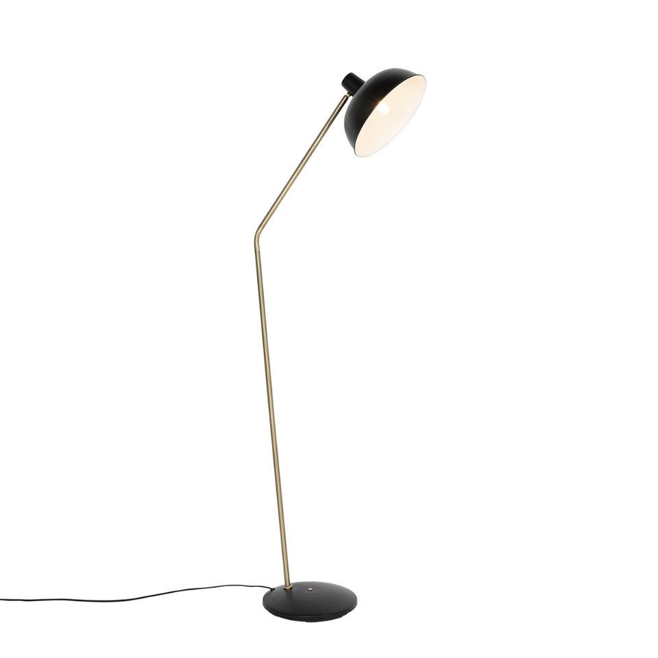Qazqa Stehlampe Milou, ohne Leuchtmittel, E27, günstig online kaufen
