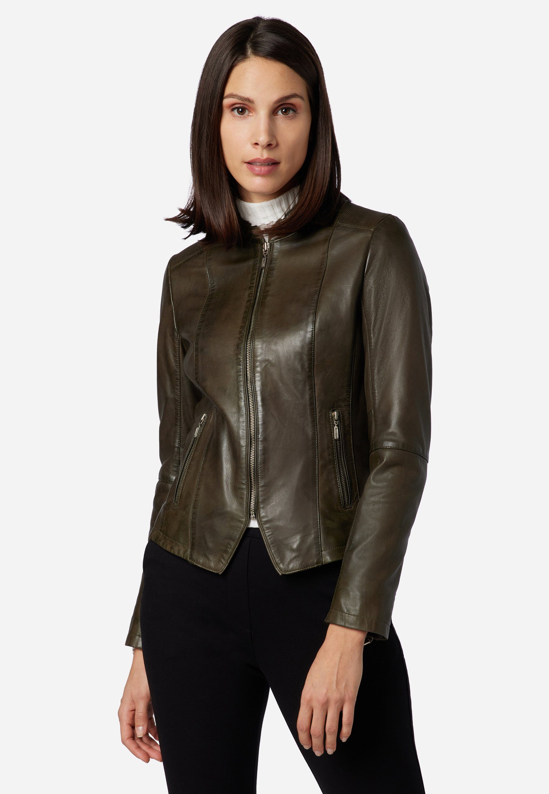 RICANO Lederjacke Abigale Lederjacke aus butterweichem günstig online kaufen