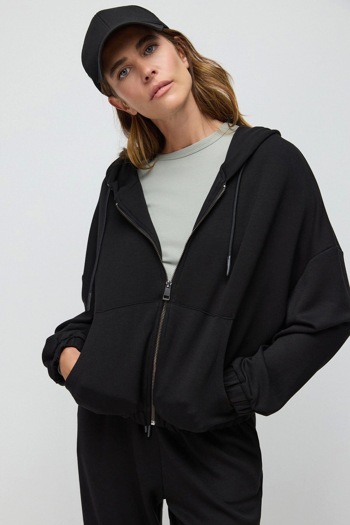 No Matter What Kapuzenpullover Weiches Kapuzen-Crop-Sweatshirt günstig online kaufen