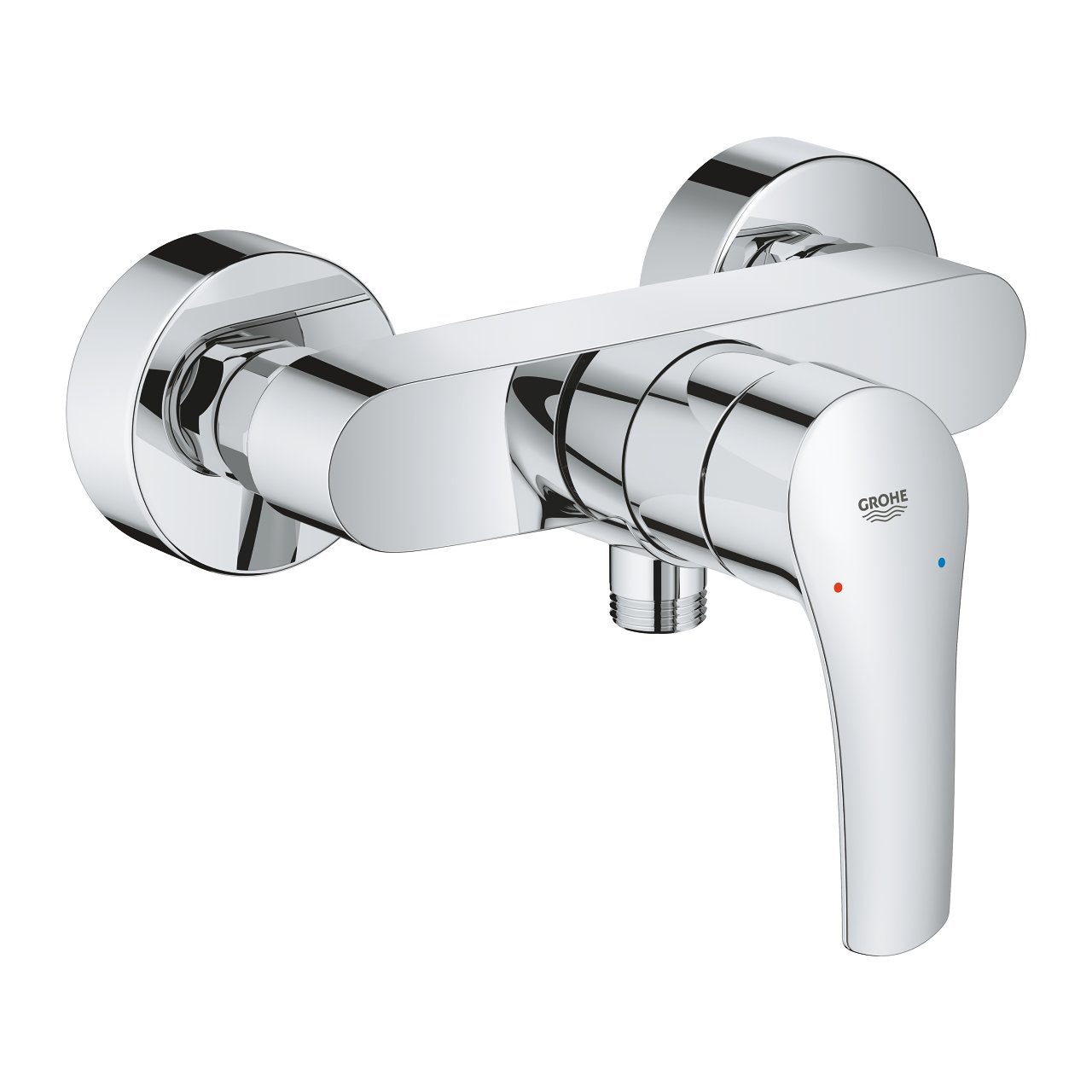 Grohe Duscharmatur Grohe Dusch-Einhebelmischer Eurosmart Brausebatterie 33555003 GROHE StarLight Chromoberfläche
