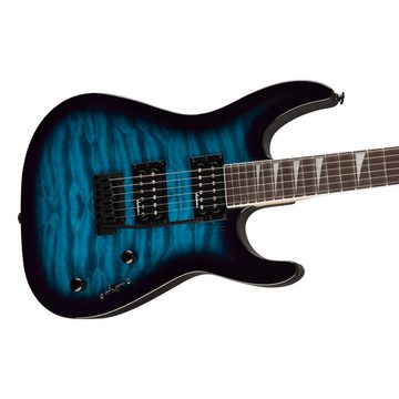 Jackson E-Gitarre, JS Series JS20 DKQ 2PT Transparent Blue Burst - E-Gitarre