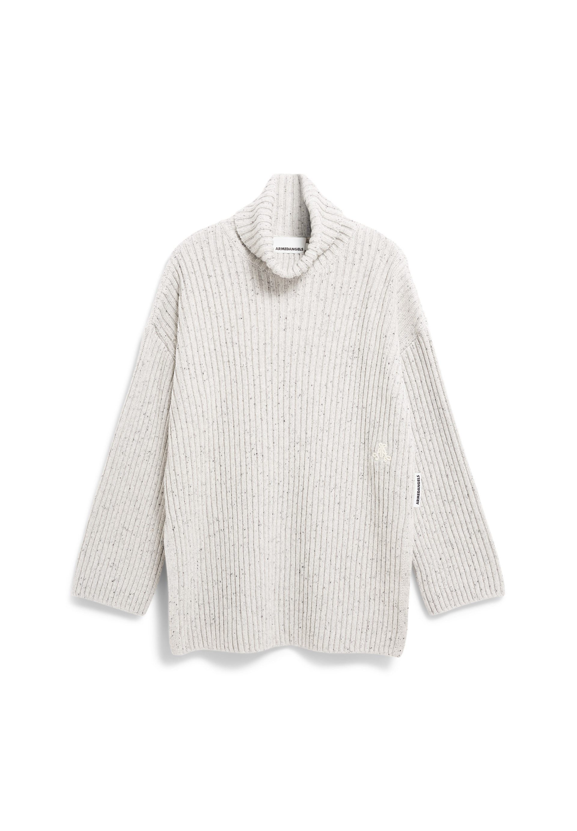 Armedangels Strickpullover Pullover aus recyclem Bio-Woll Mix Loose Fit