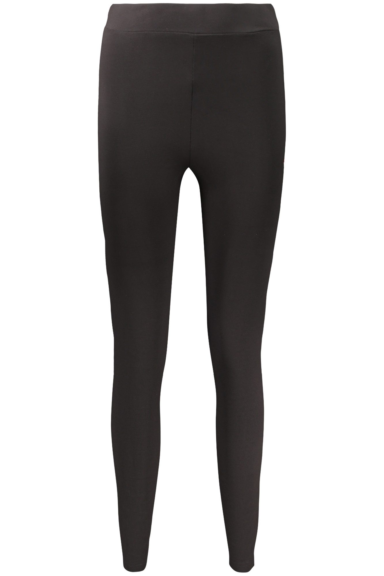 Fila 5-Pocket-Hose Schwarze Damen-Leggings mit Stickerei und elastischem Bund