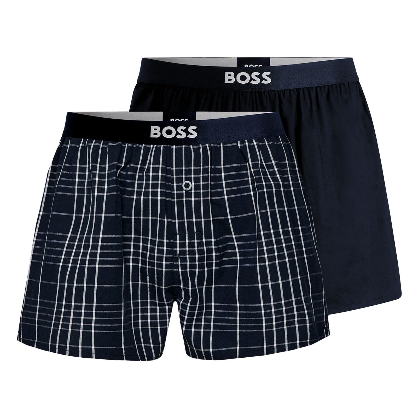 BOSS Boxershorts Boxer Shorts EW (2-St) mit Webgummibund günstig online kaufen