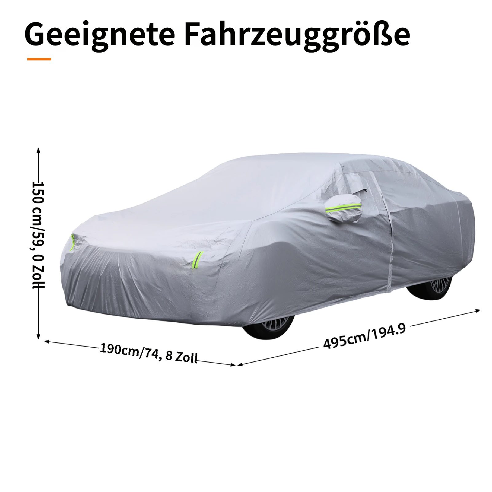 Rutaqian Autosonnenschutz Frontscheibenabdeckung, Autoabdeckung,Winter Falt günstig online kaufen