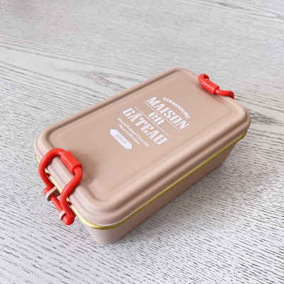 Creliv Lunchbox Auslaufsichere Lunchbox, Kinder Brotdose, Bento Box, BPA Frei, Kunststoff