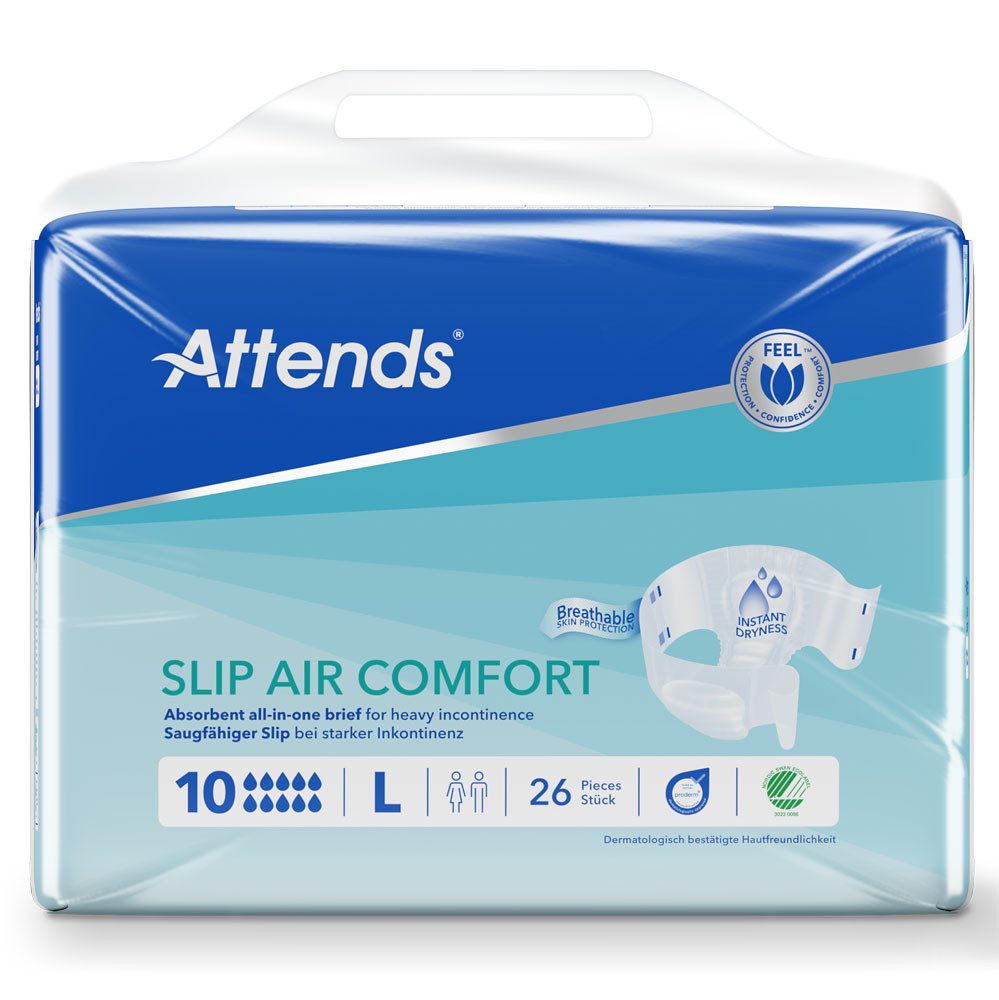 Attends GmbH Inkontinenz-Pants Attends Slip Air Comfort 10 L (1x26 Stk)