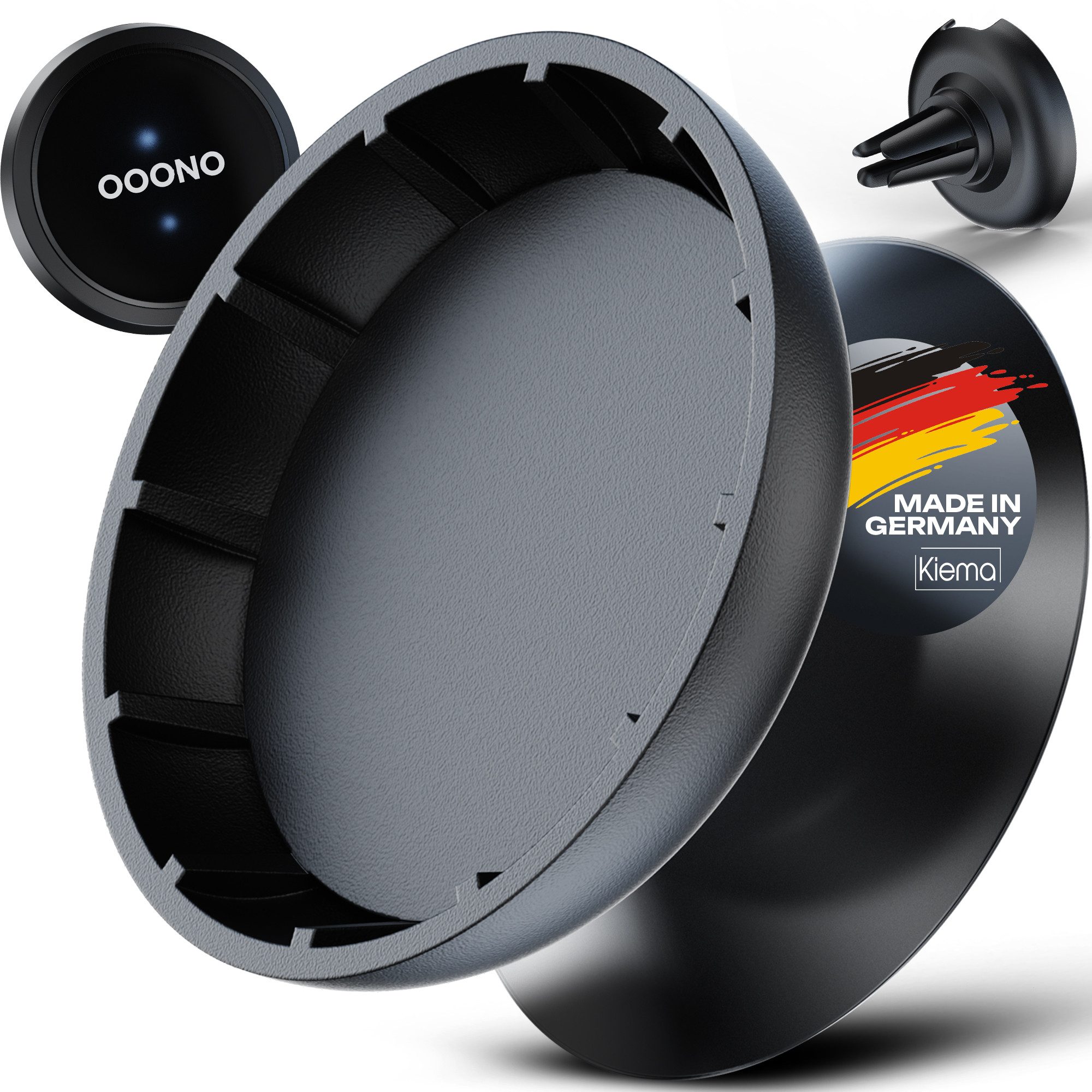 Kiema Halterung Magnetische Ooono No 1 Halterung für Lüftungsschlitze, (Magnetische Halterung für Ooono No1)