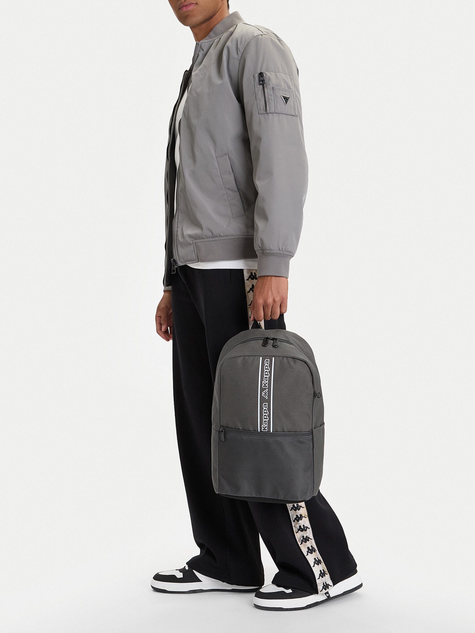 Kappa Freizeitrucksack Kappa Rucksack Unisex Grau C-KPA-RH-003-08