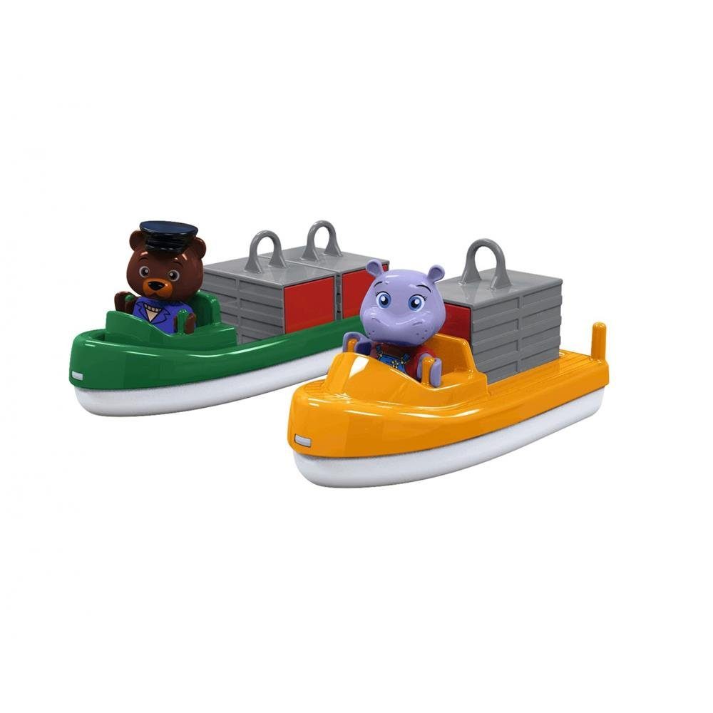 Aquaplay Іграшки-Boot Container- & Transportboot, mit Spielfiguren, für Wasserbahn