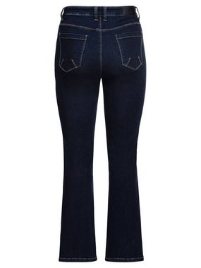 Sheego Bootcut-Jeans Große Größen in cleaner Waschung
