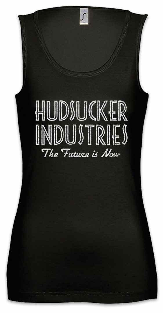 Tanktop Hudsucker Industries Ärmelloses Damen T-Shirt The Future Is Now Sign