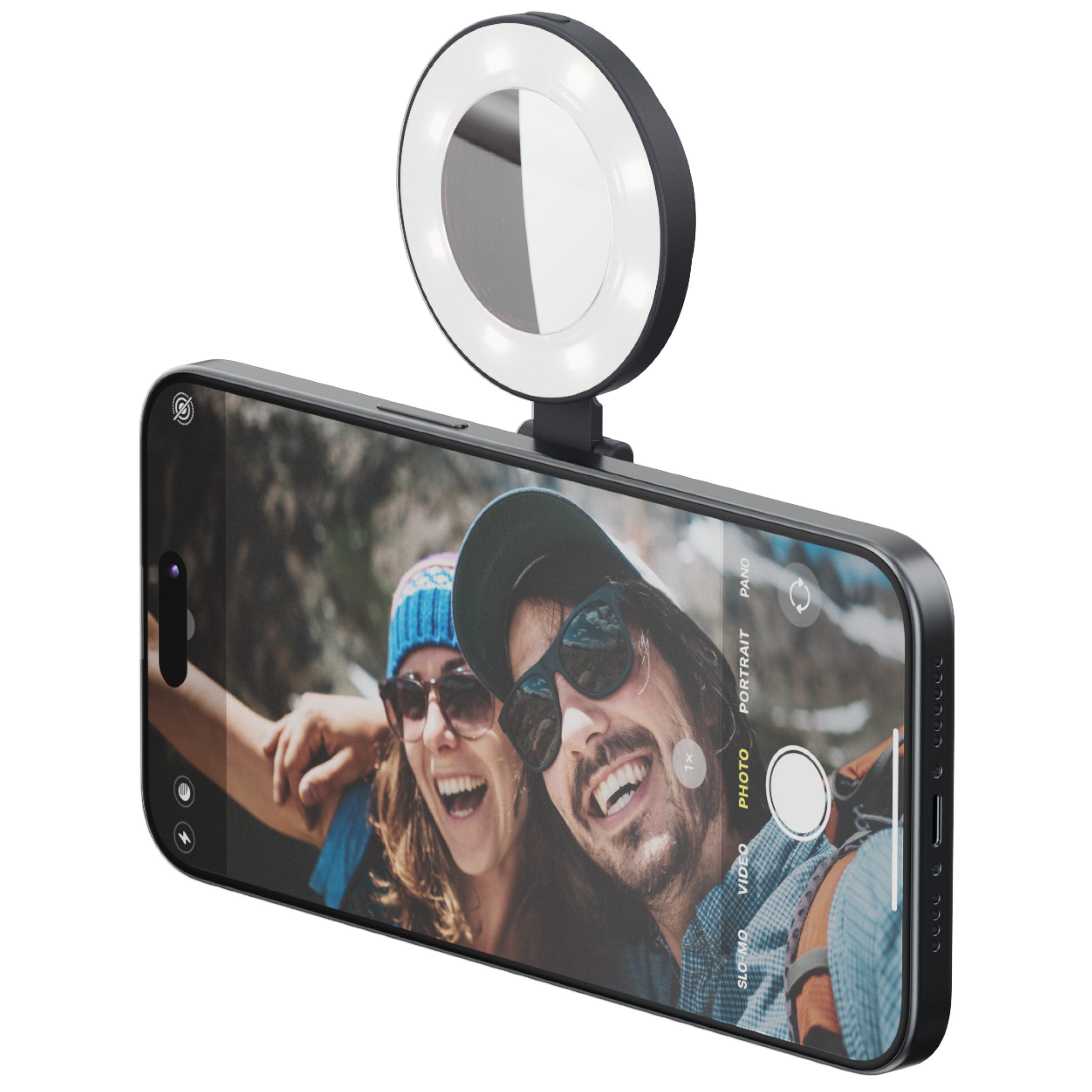 ShiftCam Ringlicht SnapPocket Light - Magnetisches LED-Ringlicht für Smartphones