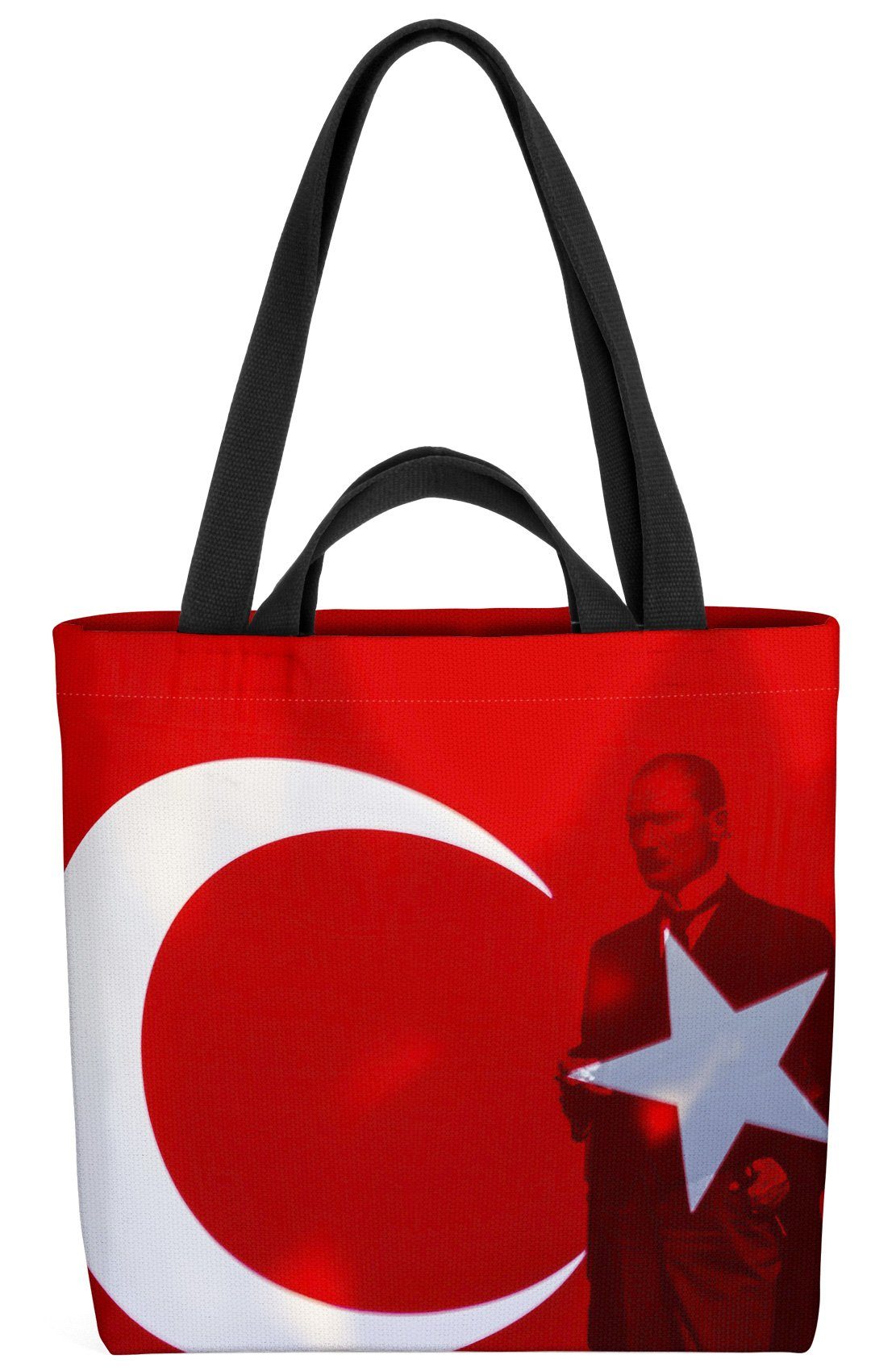 VOID Henkeltasche (1-tlg), Türkei Atatürk Türke Mustafa Kemal Kasim 10 Nationalflagge Flagge Fahne