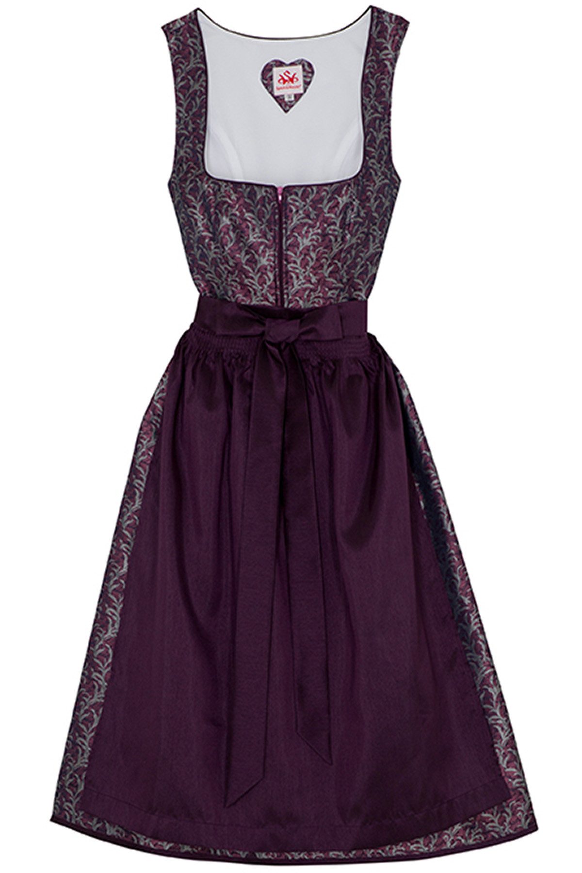 Spieth & Wensky Dirndl Elsa-Dirndl Elsa 2-teiliges Midi-Dirndl Kleid Dirndl günstig online kaufen