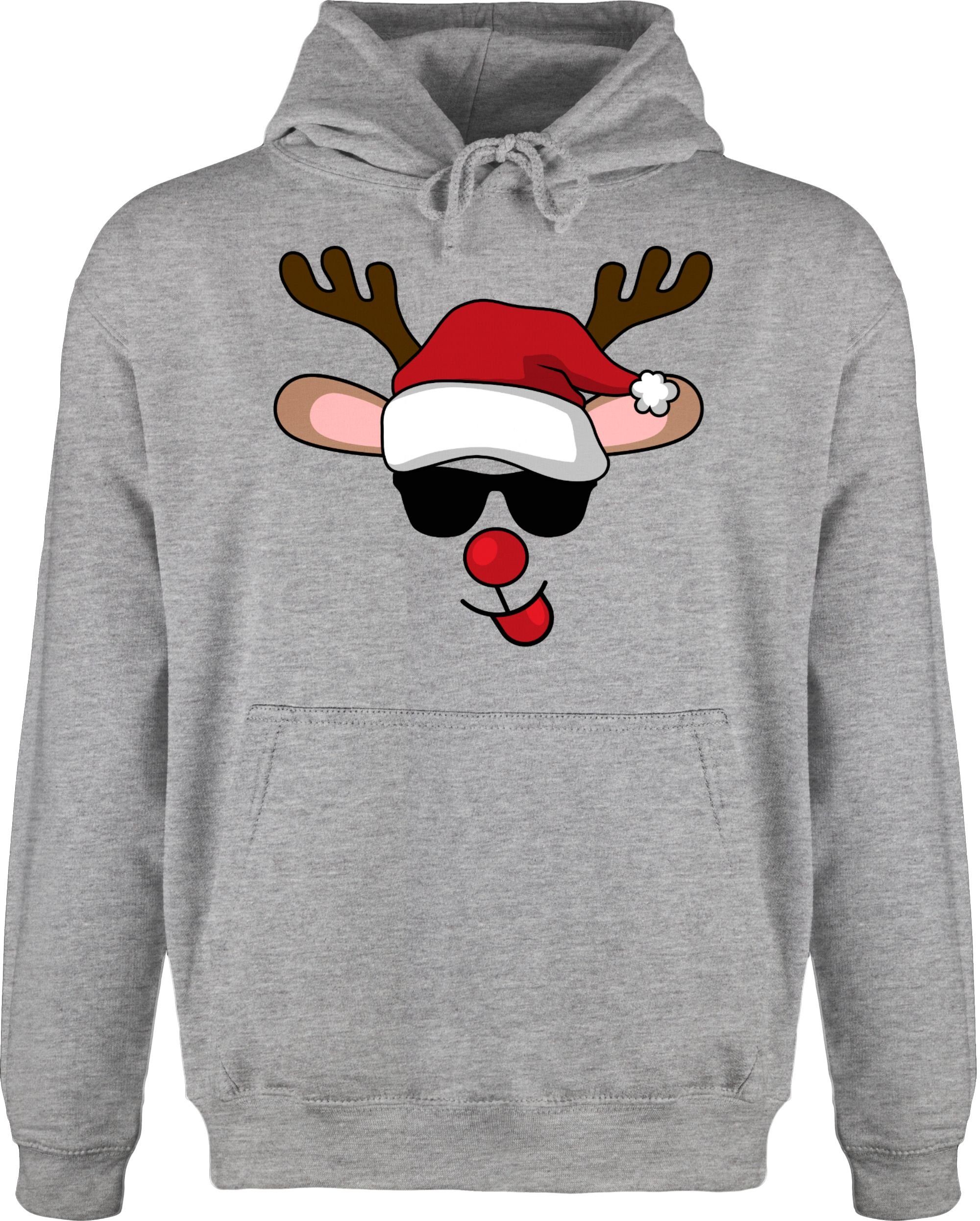 Shirtracer Hoodie »cooles Rentier mit Sonnenbrille - Weihnachten &  Silvester Geschenke - Männer Premium Kapuzenpullover« Neujahrsgeschenke  Party Deko online kaufen | OTTO
