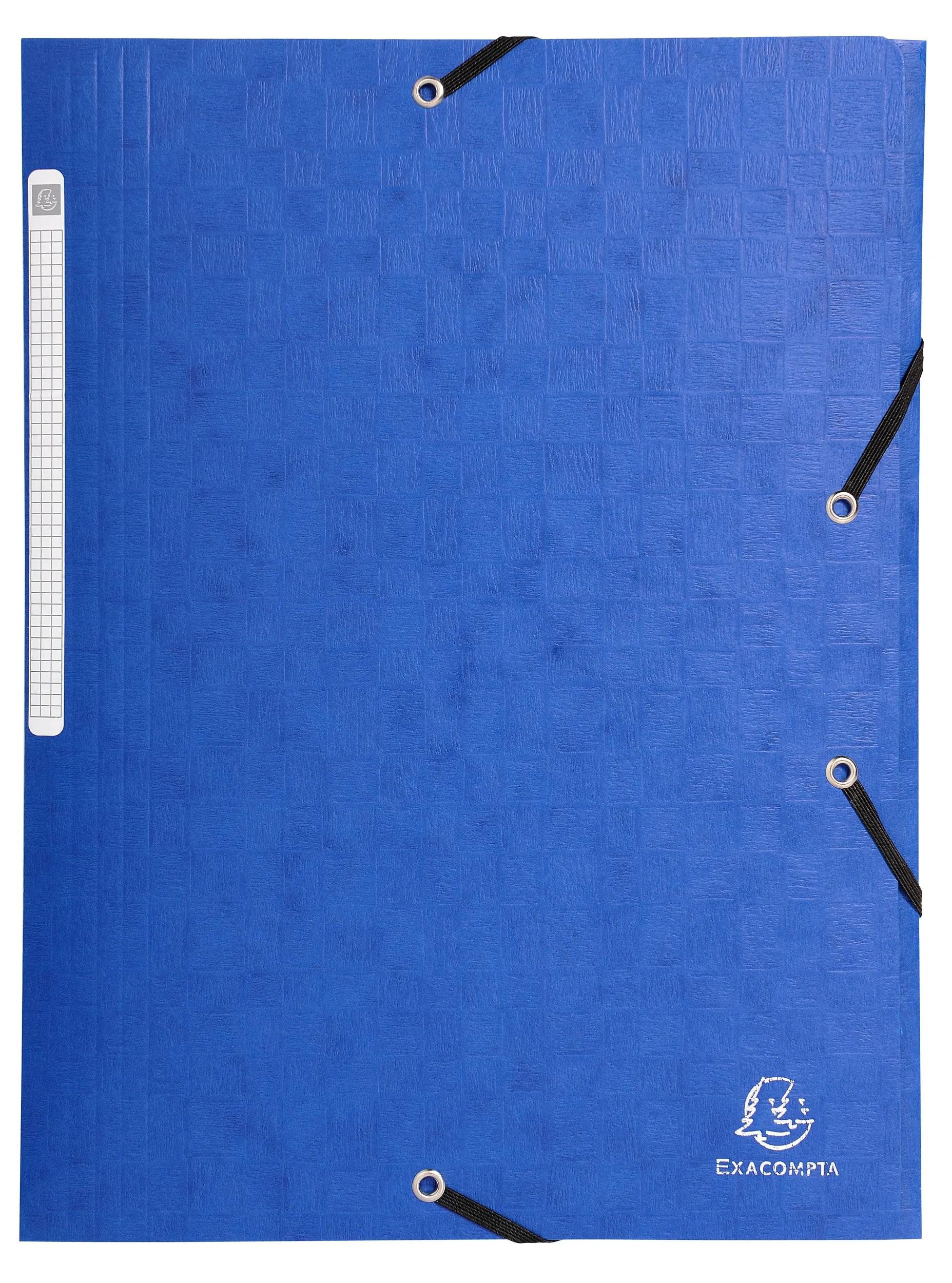 Organisationsmappe 25x Sammelmappe +Gummizug 3 Klappen Karton A4 MAXI sortiert 55950E