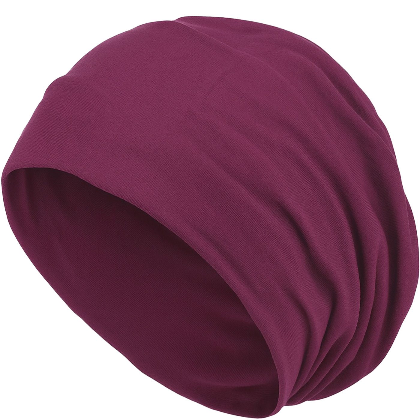 style3 Beanie (1-St) Mütze Damen Herren Haube Sommer Herbst XXL Chemo Schlafmütze Cap