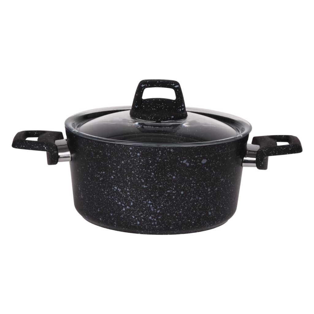 Excellent Houseware Kasserolle Kasserolle mit Deckel 2,7 L Aluminium
