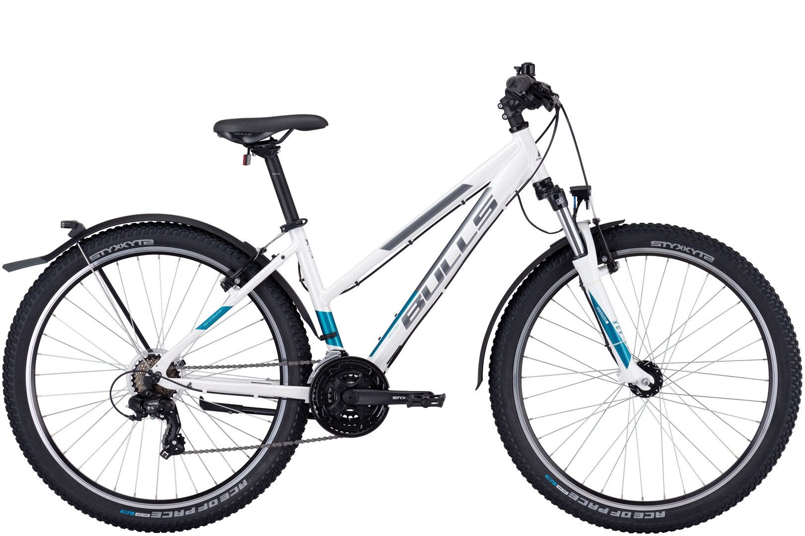 Mountainbike Bulls Sharptail Street 1 27,5'' Damen weiß 2024