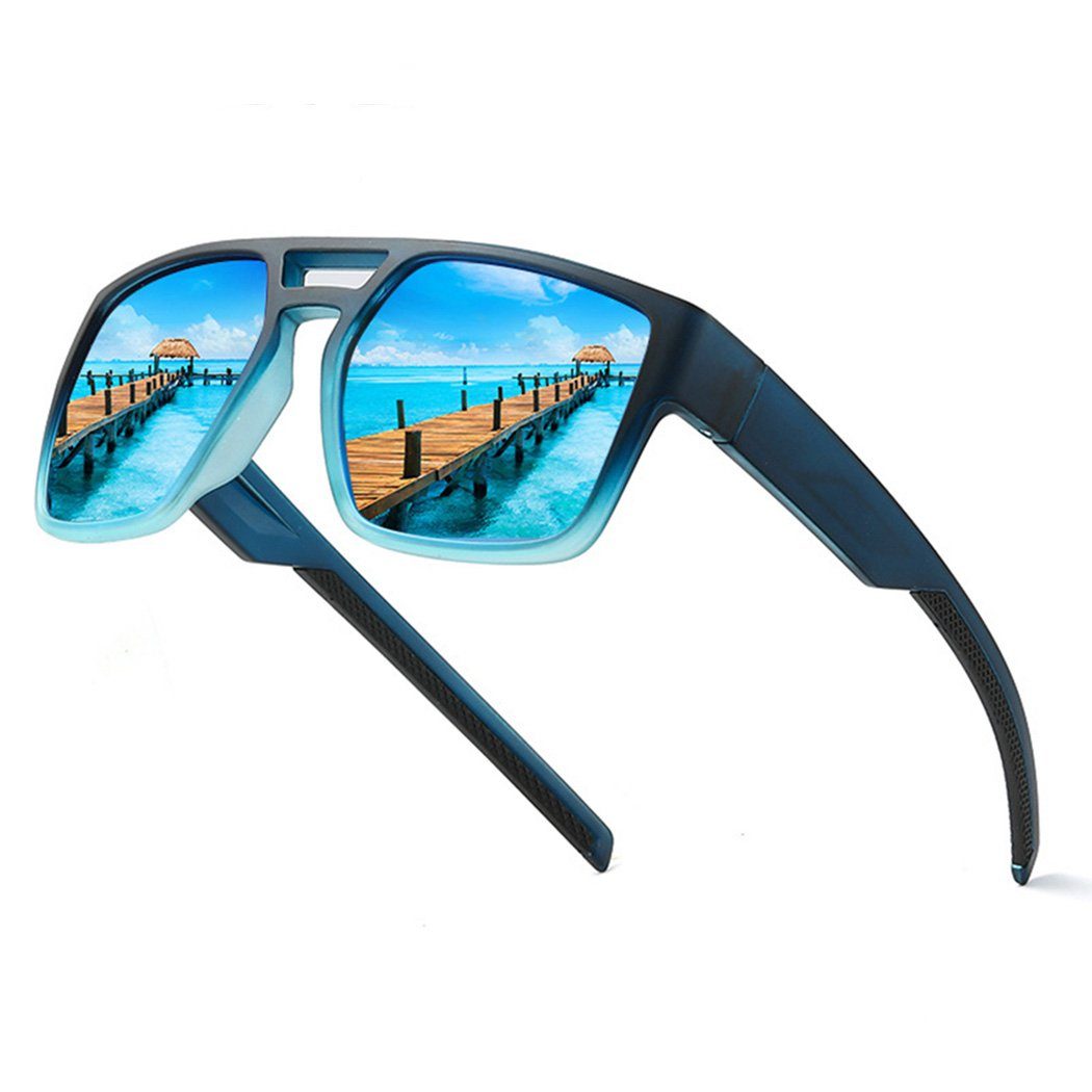 DAYUT Sonnenbrille Polarisierte Outdoor-Sonnenbrille für Herren, quadratisch (1-St)