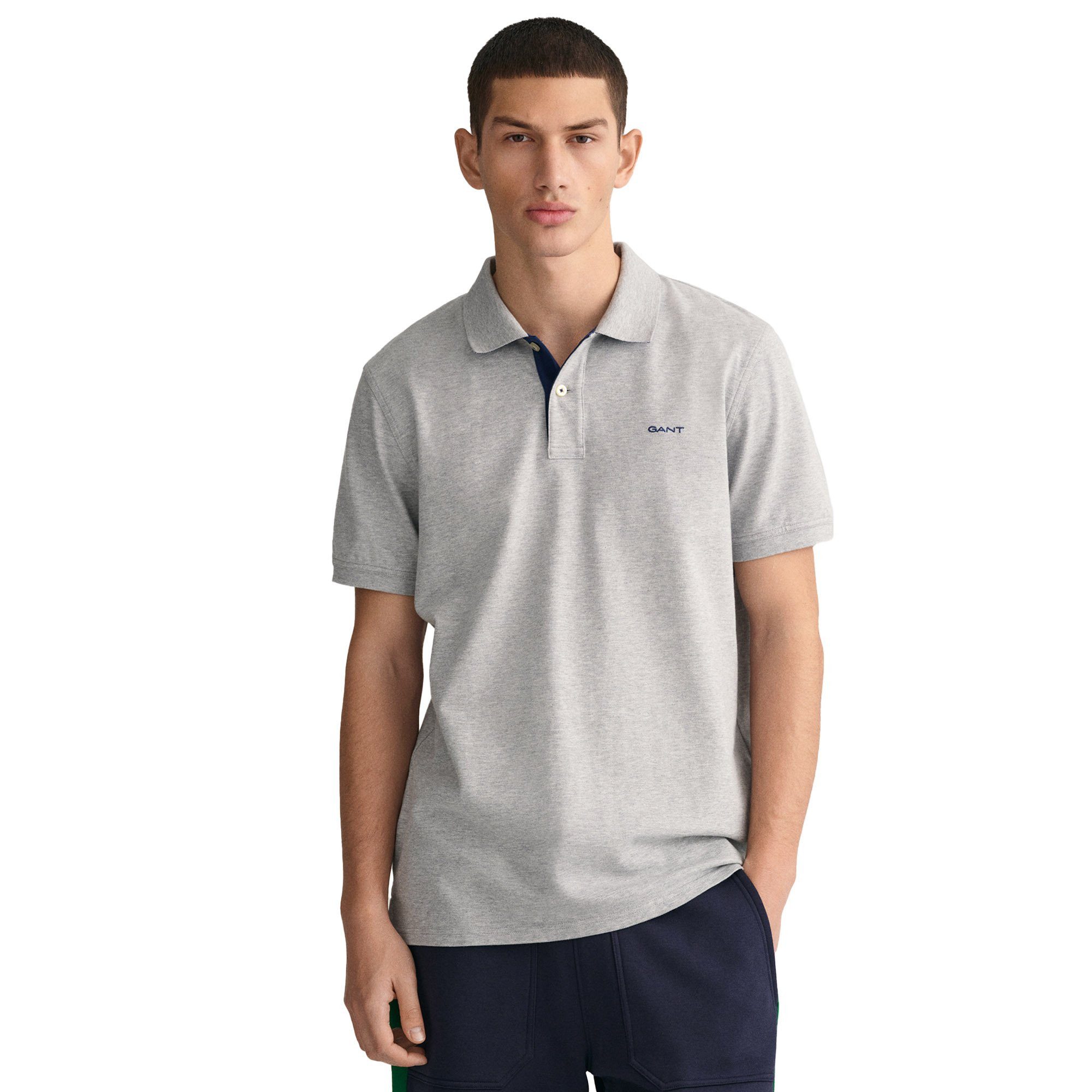 Gant Poloshirt REG CONTRAST PIQUE SS günstig online kaufen