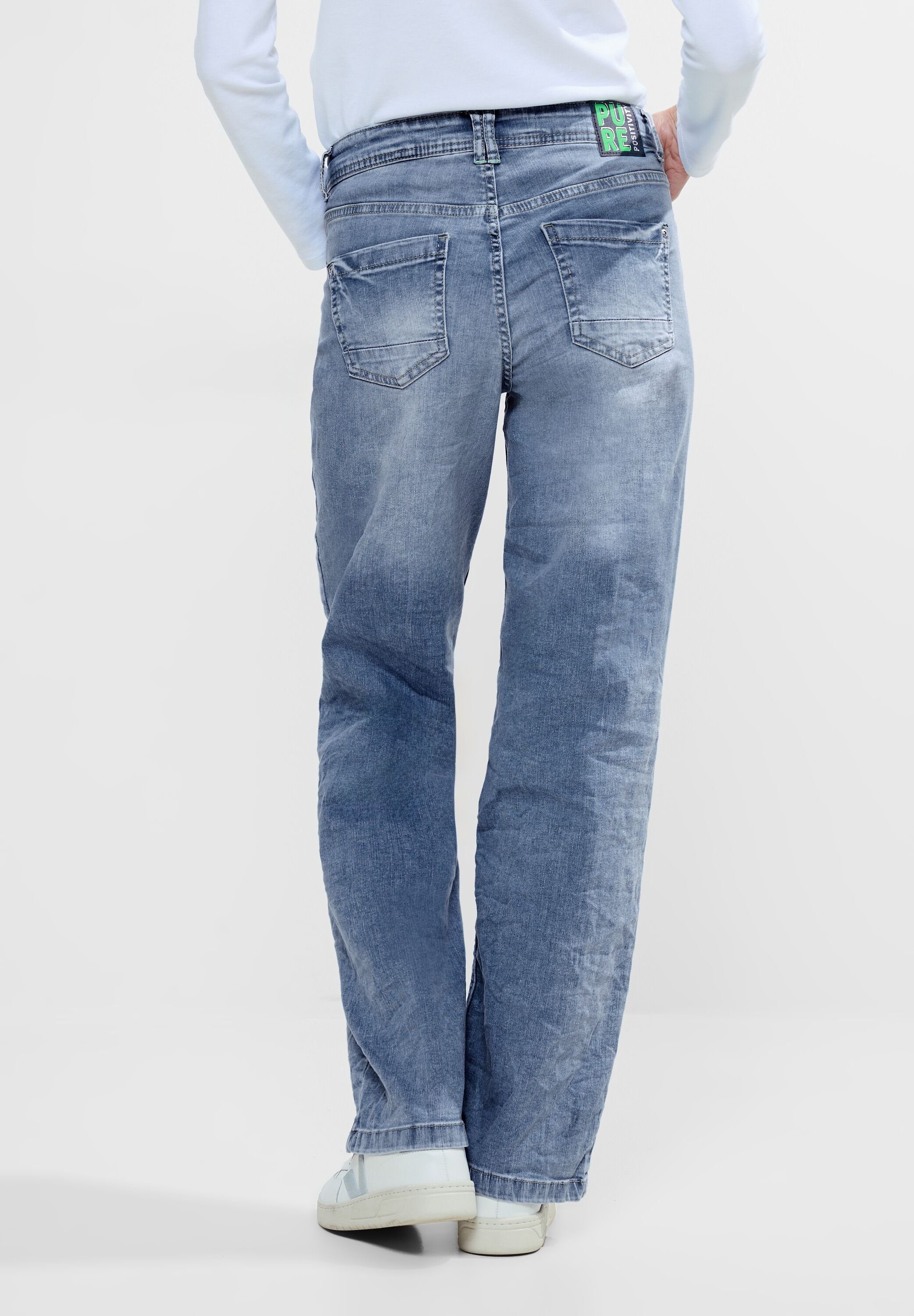 Cecil Gerade Jeans High Waist