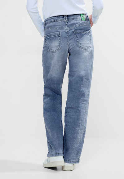 Cecil Gerade Jeans High Waist