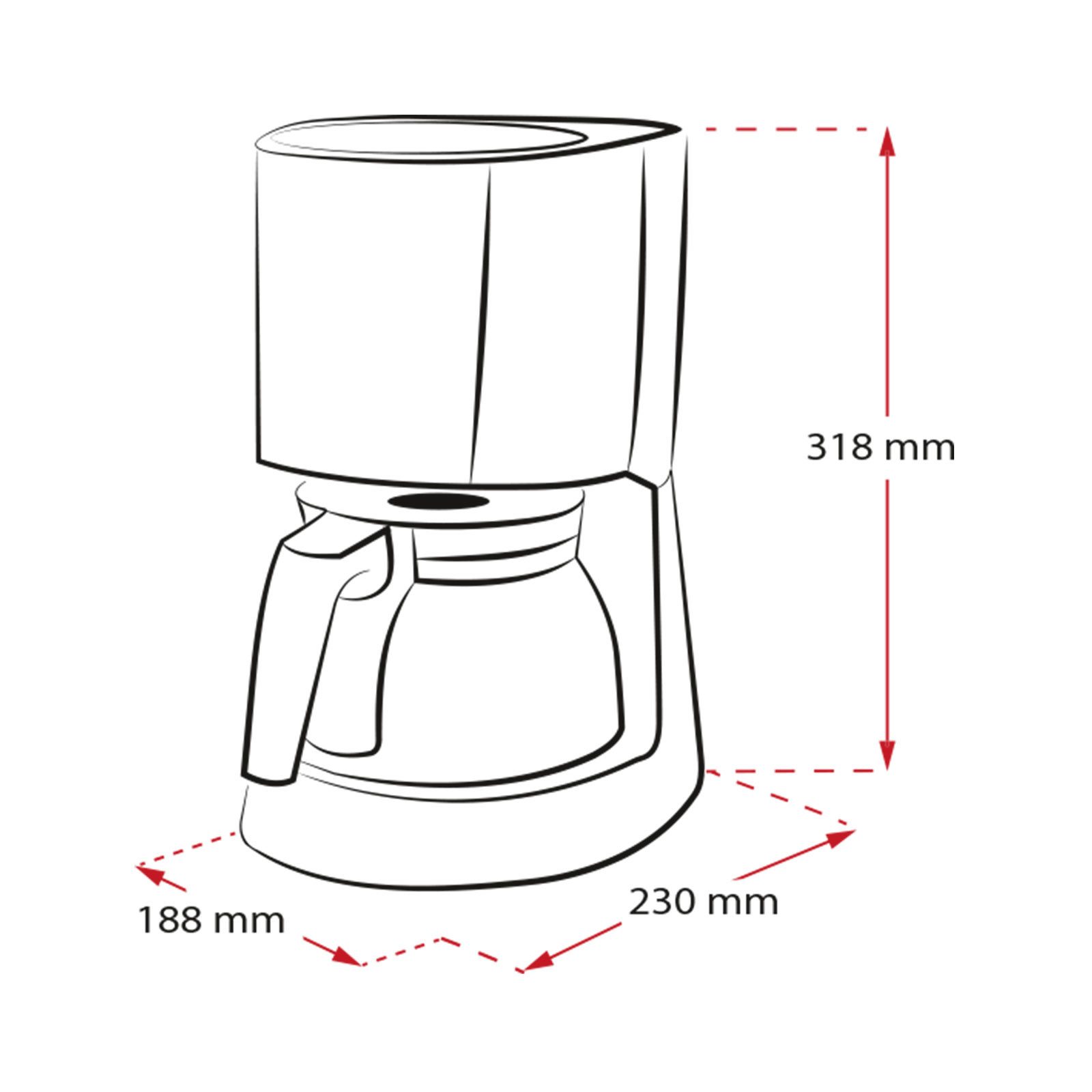 Melitta Kaffeebereiter 1017-13
