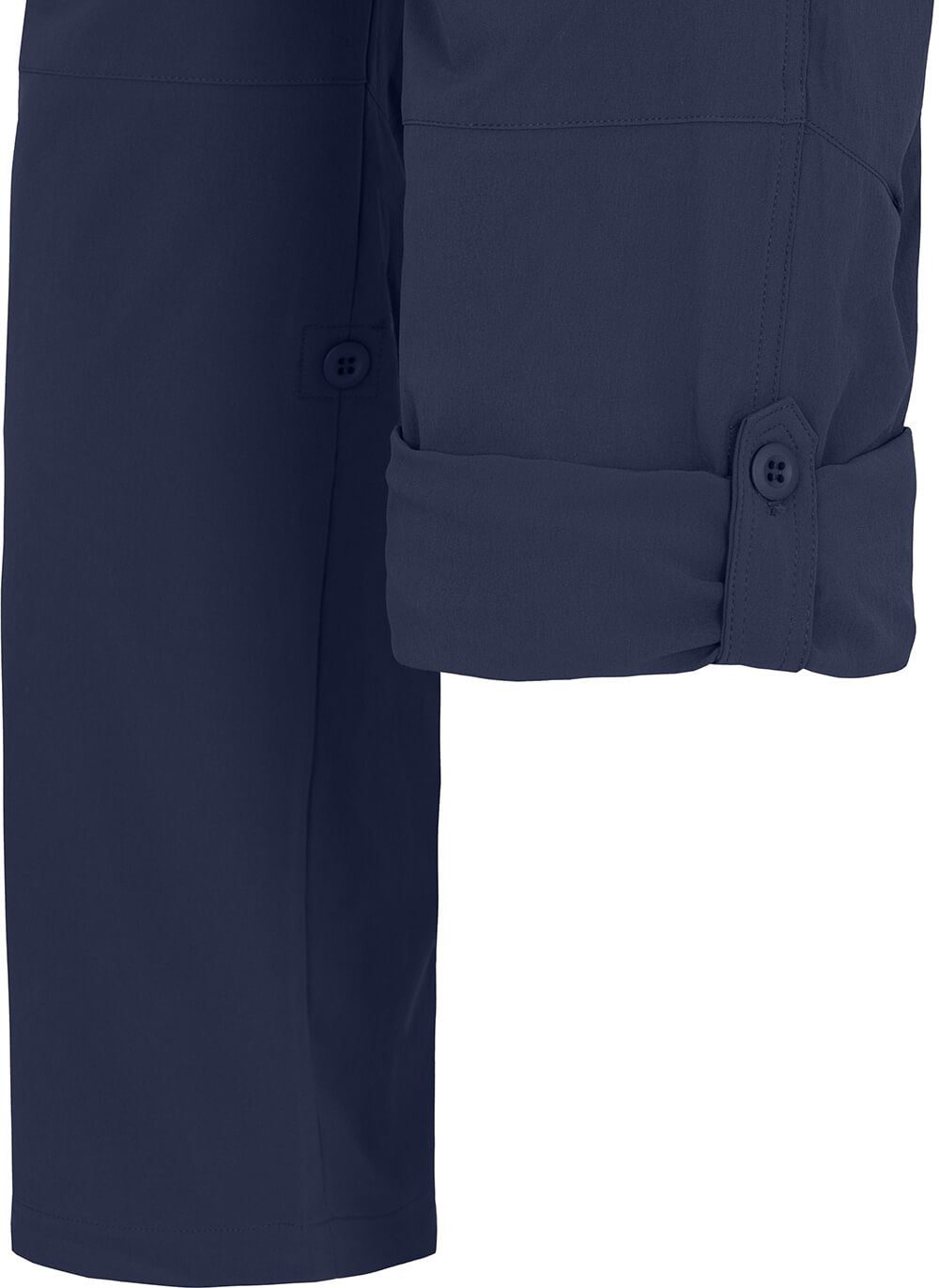 Bergson Outdoorhose REDWOOD Herren peacoat blau Kurzgrößen, pflegeleicht, vielseitig, Wanderhose