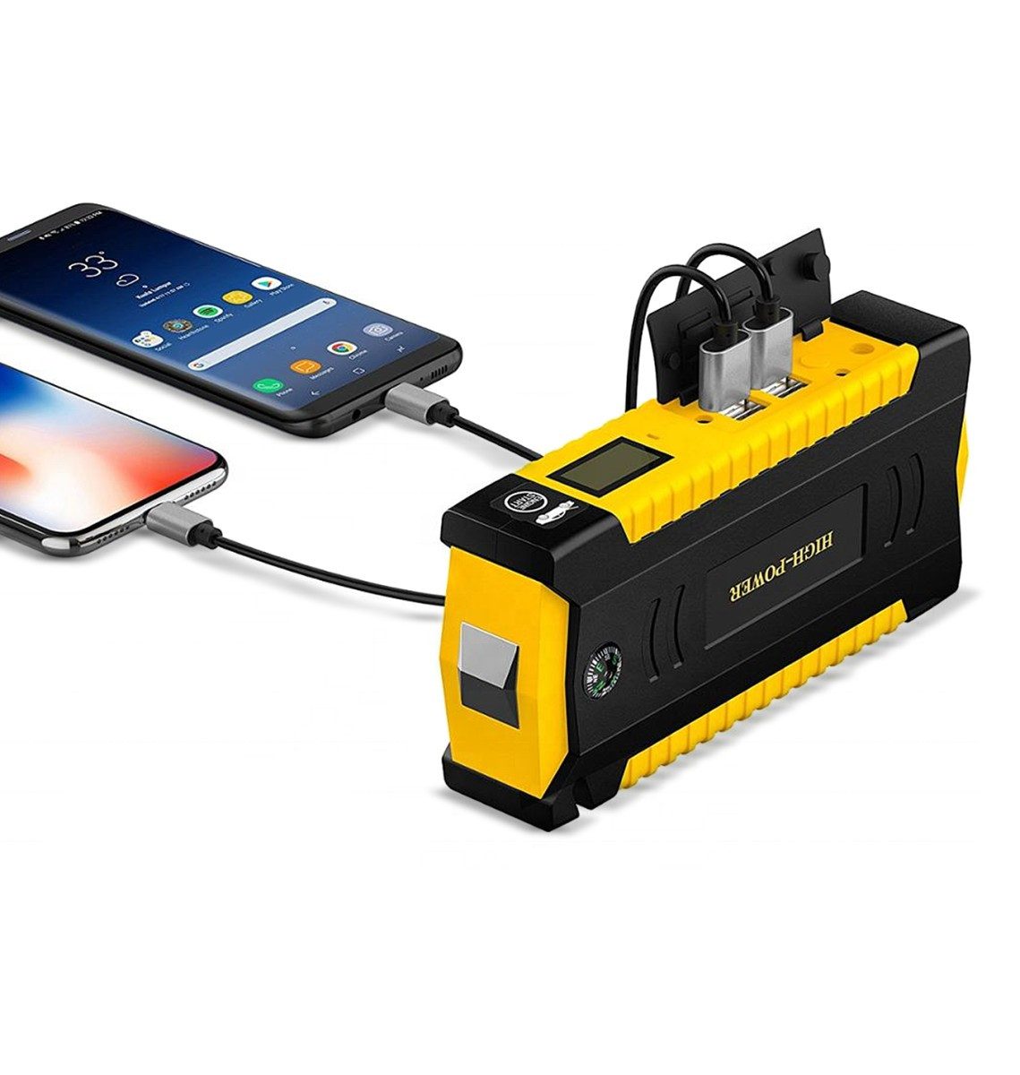 Lumitecs Batterie Booster / Powerbank Ladegerät für Starthilfe SK3 12V 3-6A Autobatterie-Ladegerät