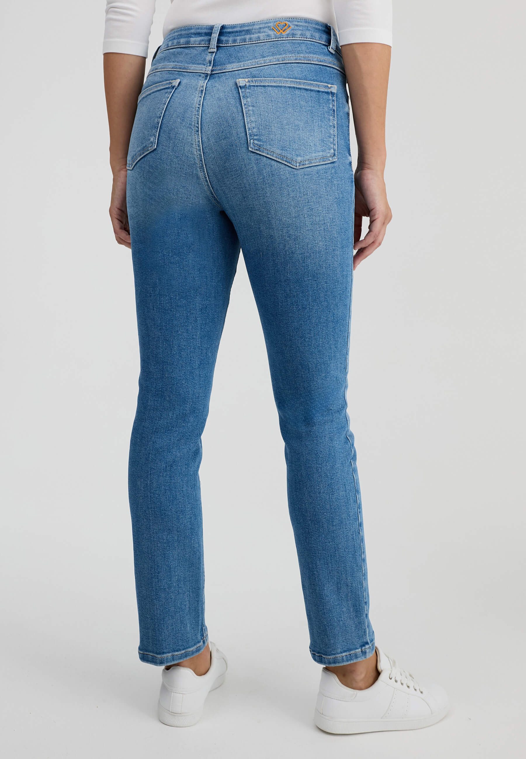 wonderjeans Straight-Jeans High Waist Straigth mit günstig online kaufen