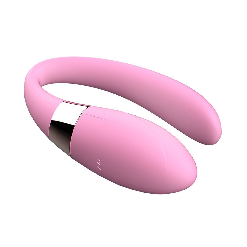 Dibe Paar-Vibrator Paarvibrator Stimulator Punkt Klitoris mit 3-tlg) G Fernbedienung Rose, (Packung