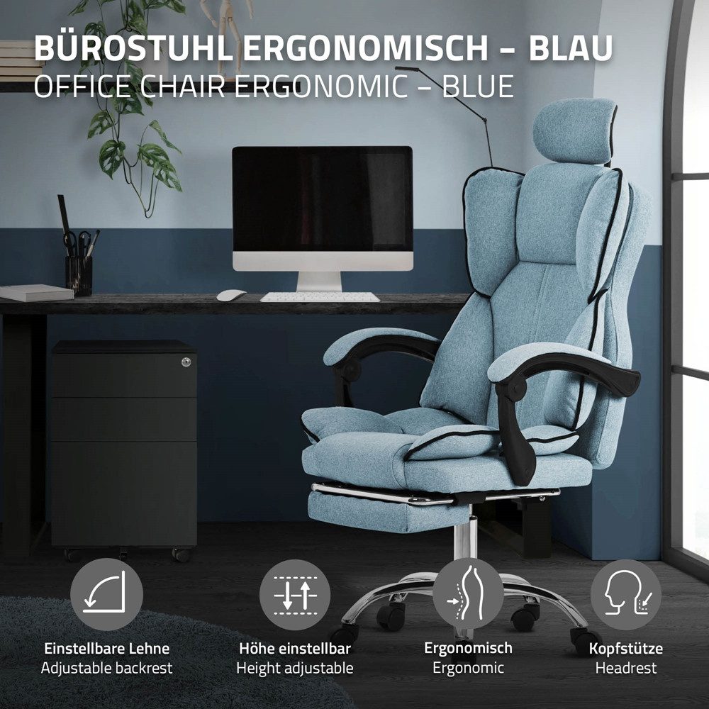 ML-DESIGN Bürostuhl Computerstuhl Schreibtischstuhl für Büro günstig online kaufen
