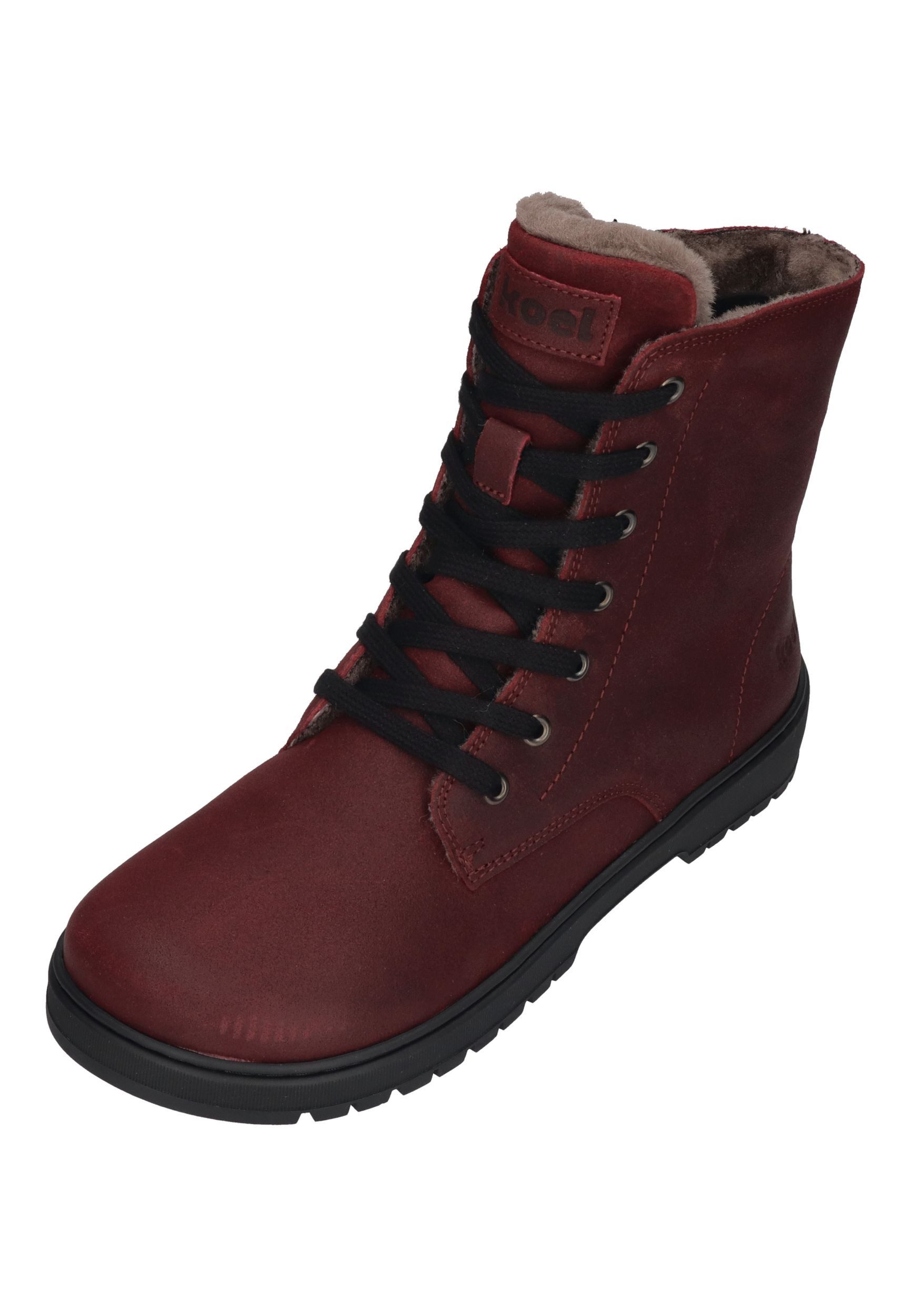 KOEL GALYON WOOL Barfußschuh Bordo
