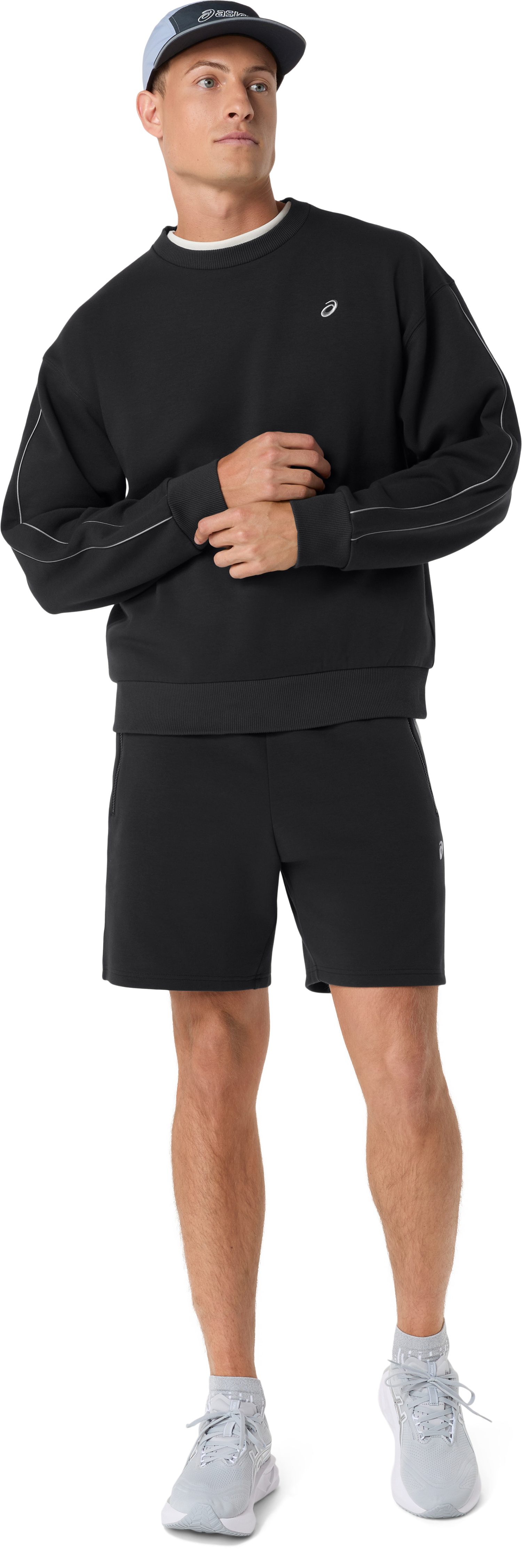 Asics ASICS TRACK CLUB HERITAGE CREW-NECK TOP