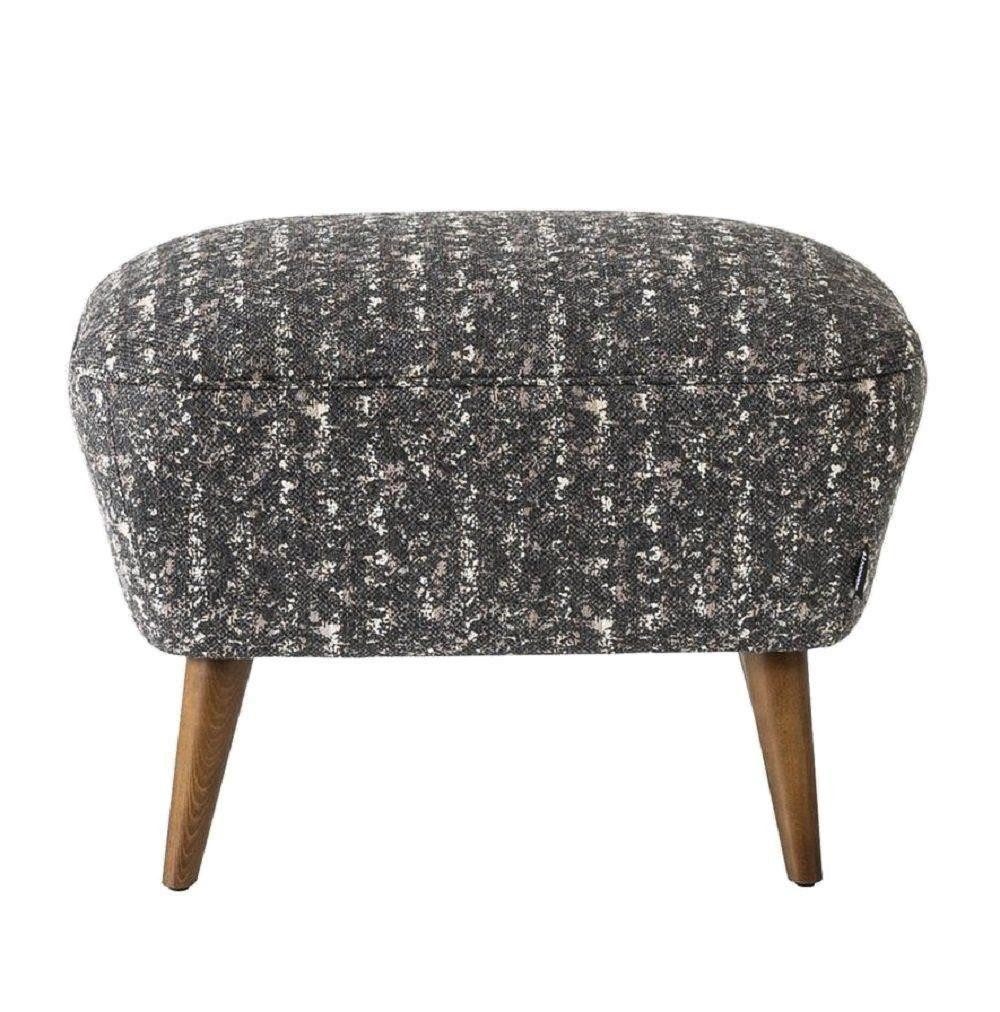 Hocker Moderner Hocker Fußhocker Polstermöbel Sitzhocker Grauer Sitzer Neu