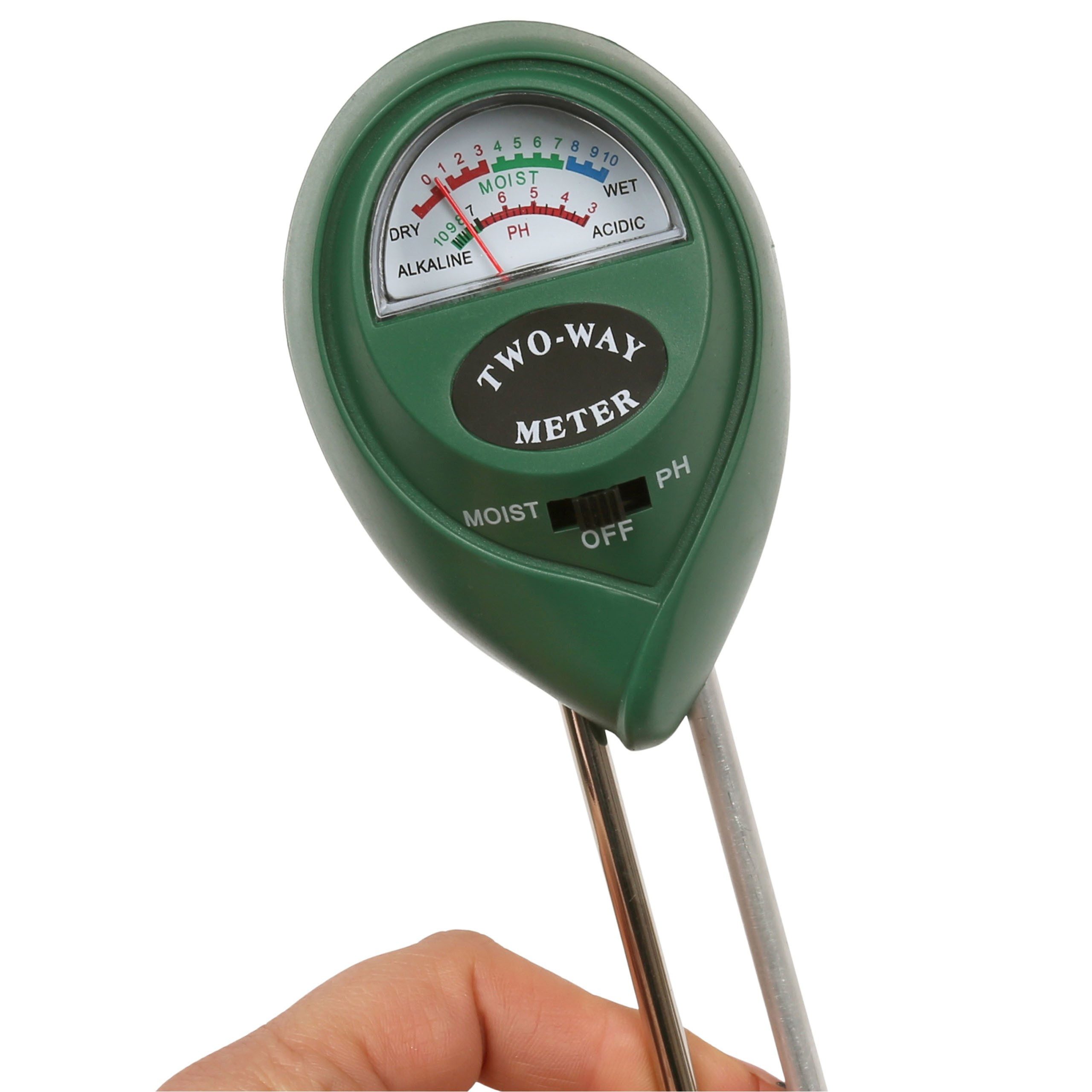 Bellushortus Bodentest 3-in-1 pH-Messgerät für Boden, Tester für Garten- und Topfpflanzen