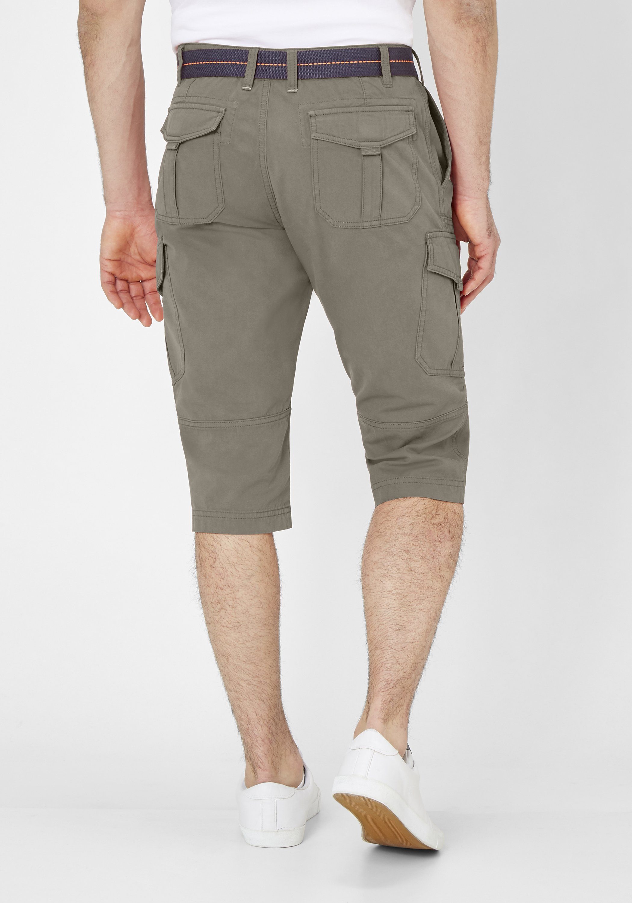 Redpoint Cargobermudas Kelowna Cargo Capri mit Gürtel