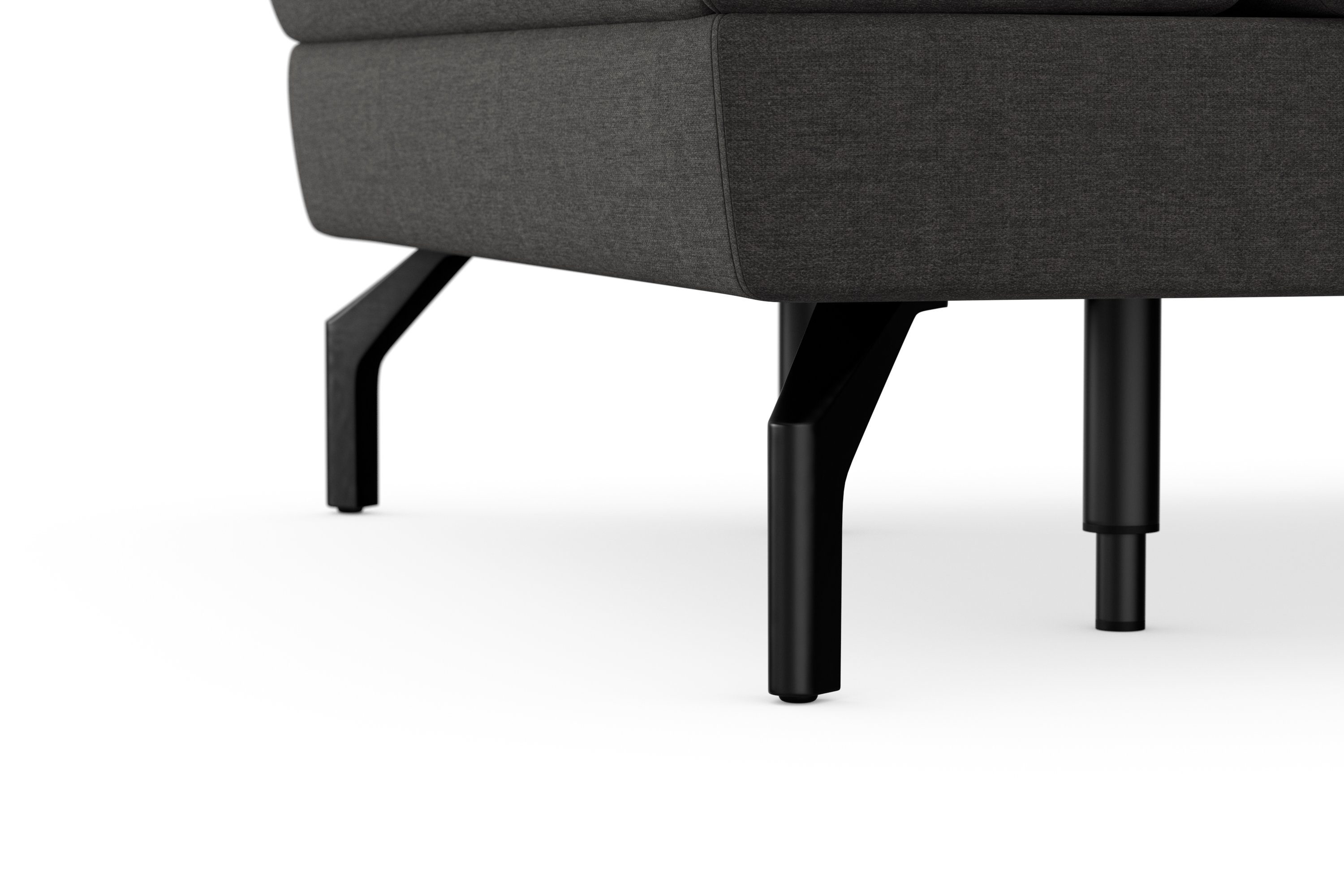 sit&more Ecksofa Cinturo, inklusive Sitztiefenverstellung Sitzhöhe und 48 cm Federkern